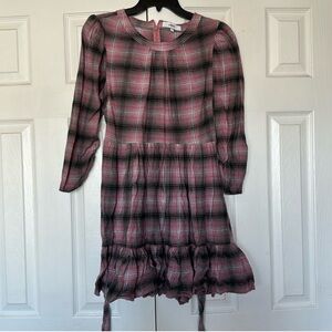 Likely Pink and Black Plaid Women’s Dres